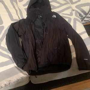 The North Face Dark Jacket with Hood gortex